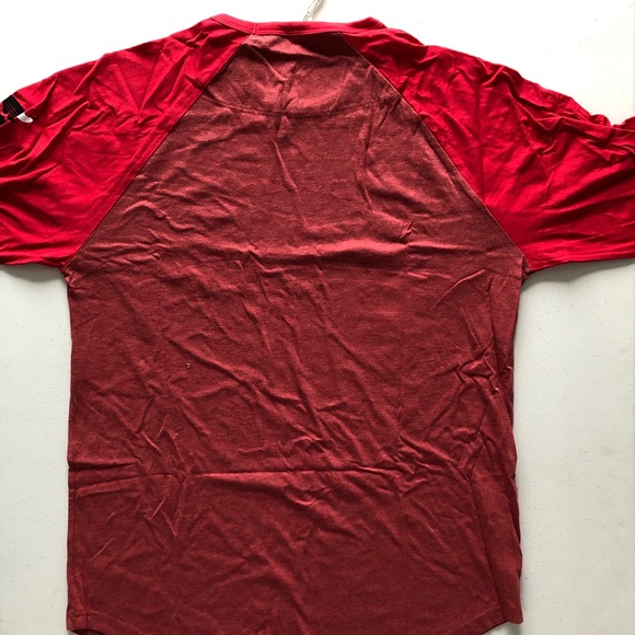 Chicago Bulls Men’s 3/4 Sleeve Shirt - Picture 2 of 6